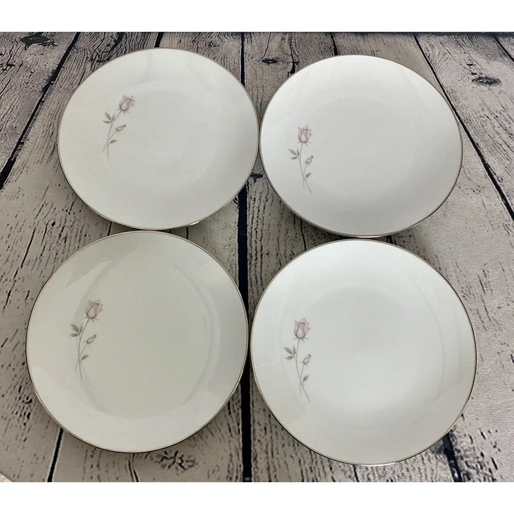 Noritake Pasadena Rose 6311 Bread Plates 6 1/4